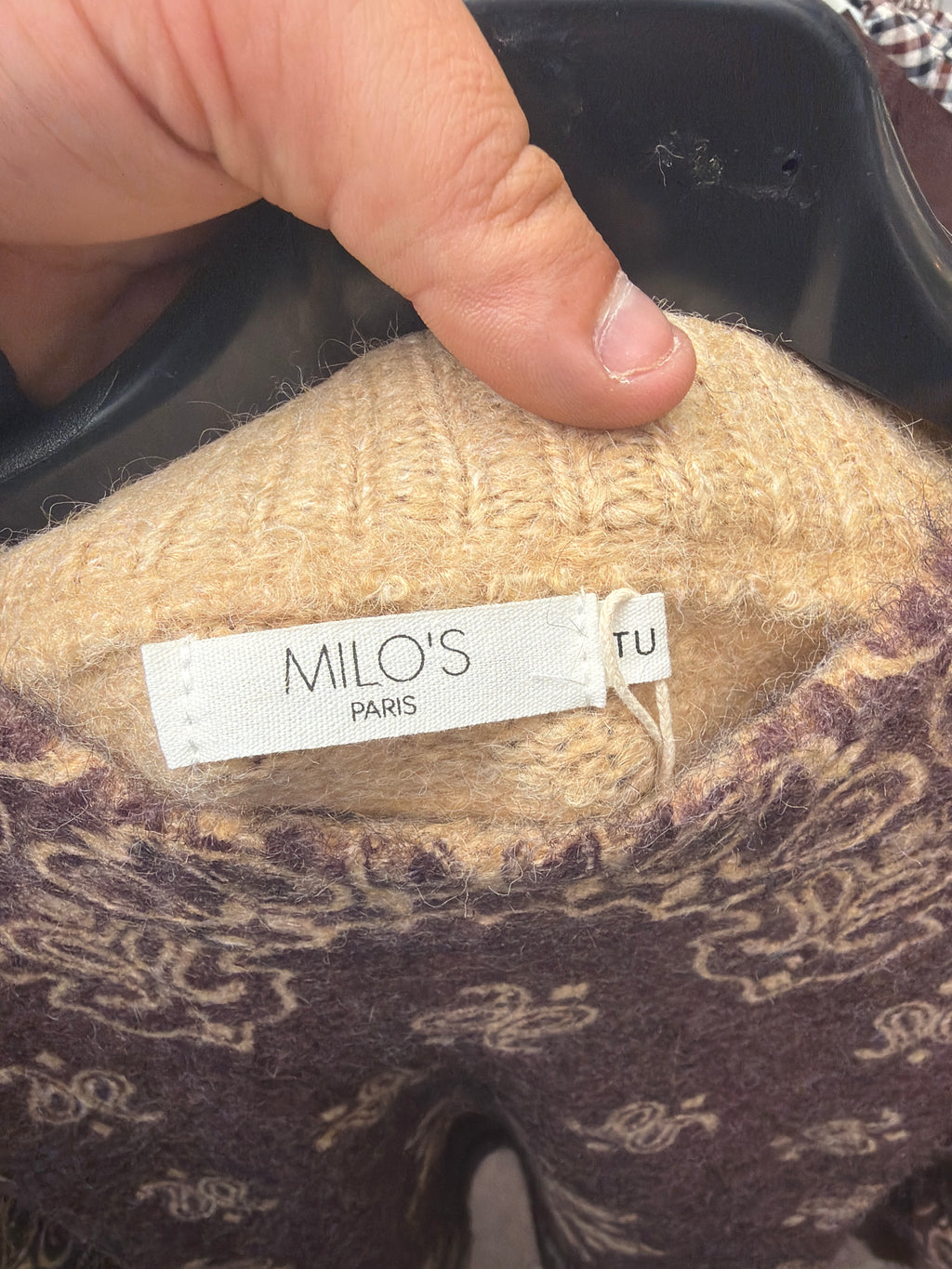 Pull façon kujten taille unique