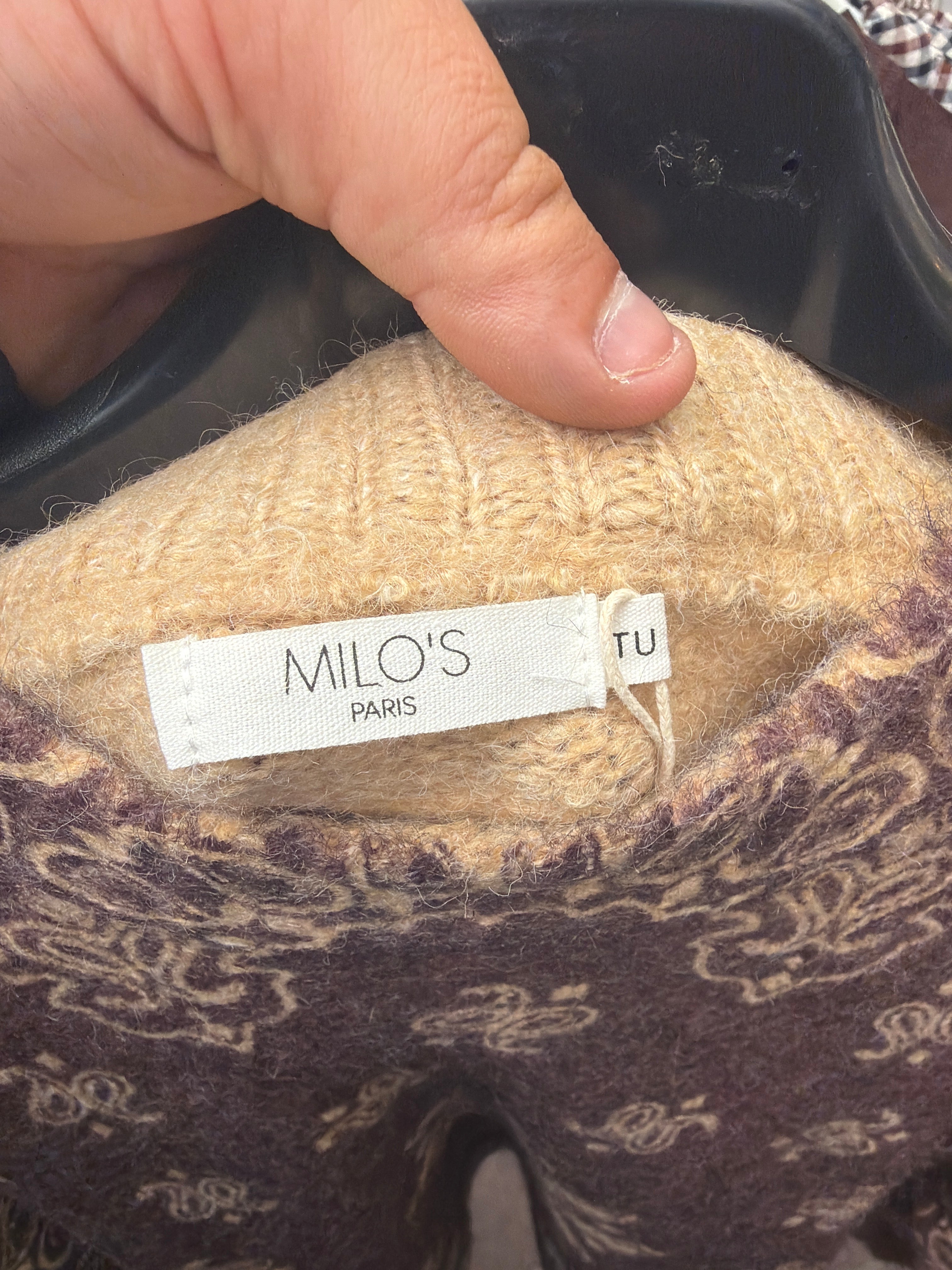 Pull façon kujten taille unique