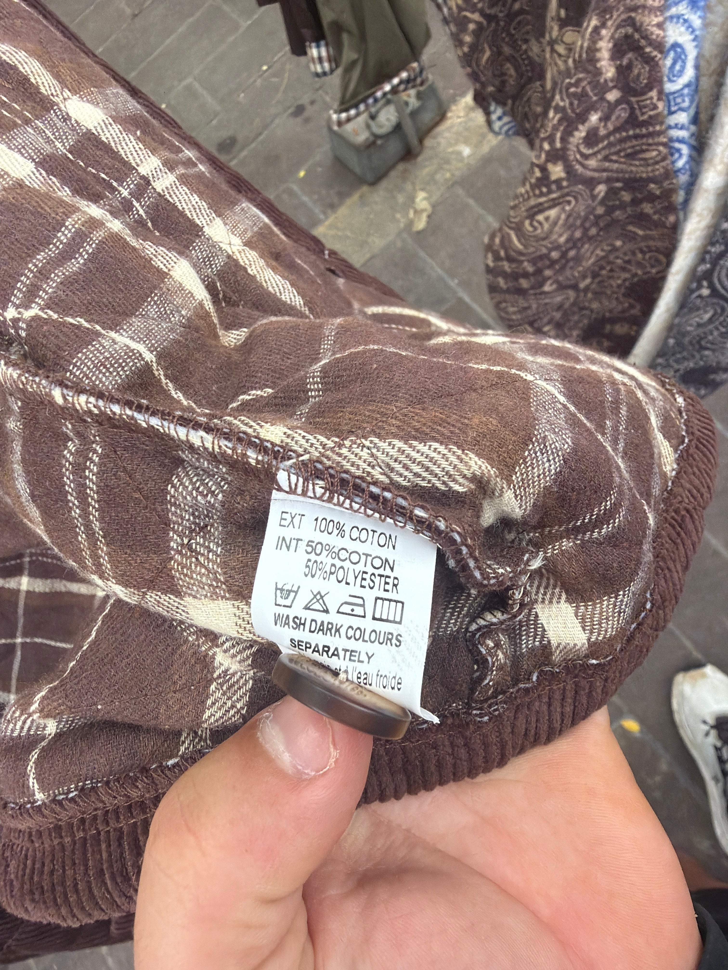 Veste façon velours Lili lala