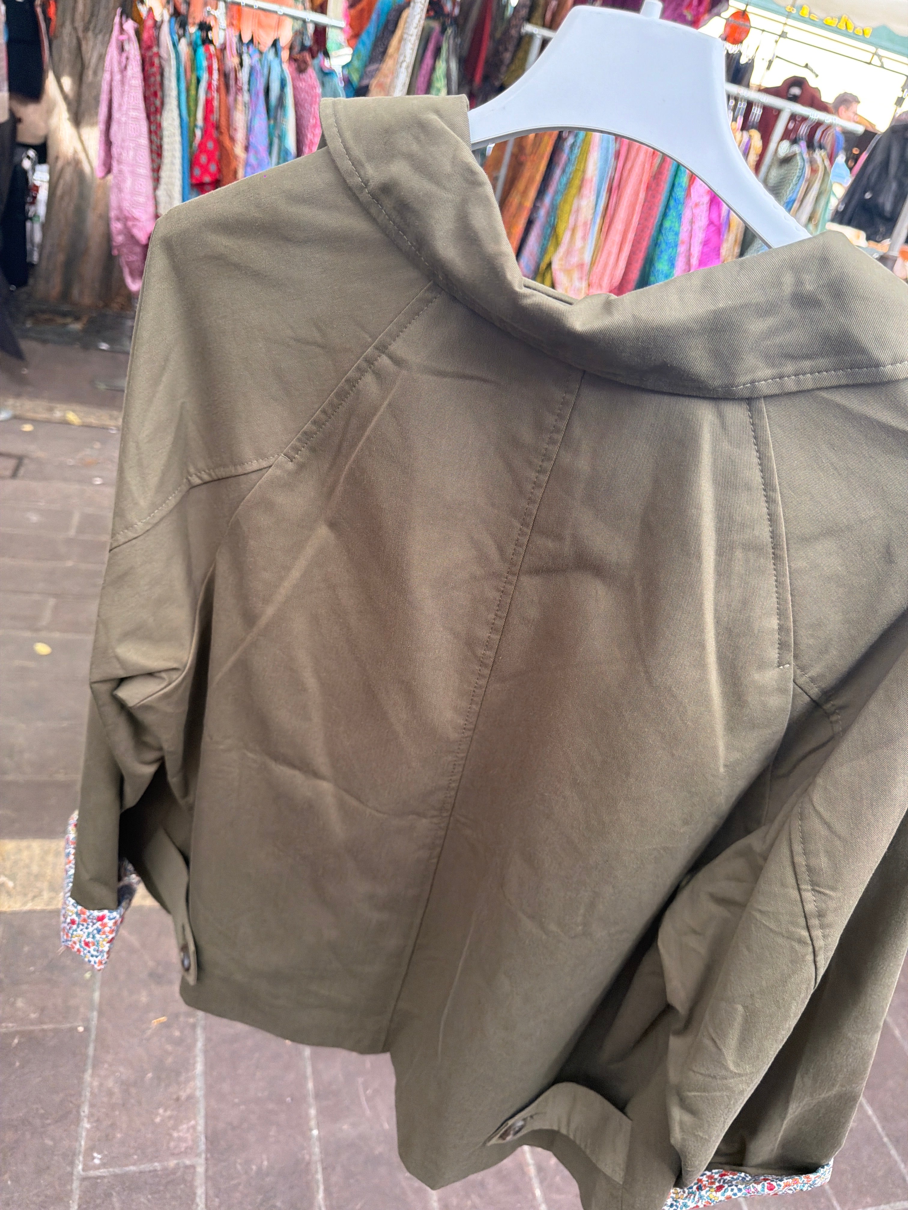 Veste trench intérieur libertie