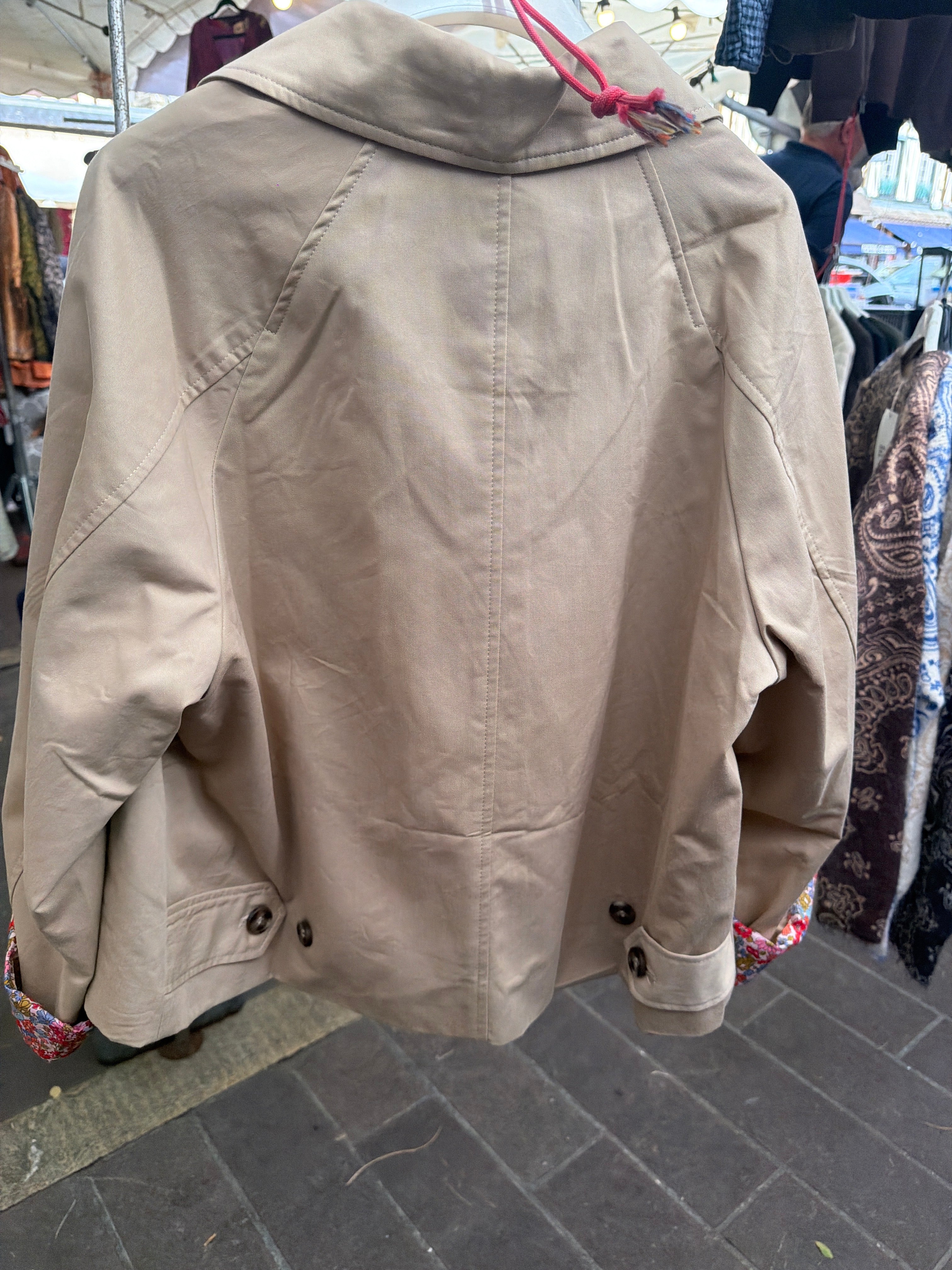 Veste trench intérieur libertie
