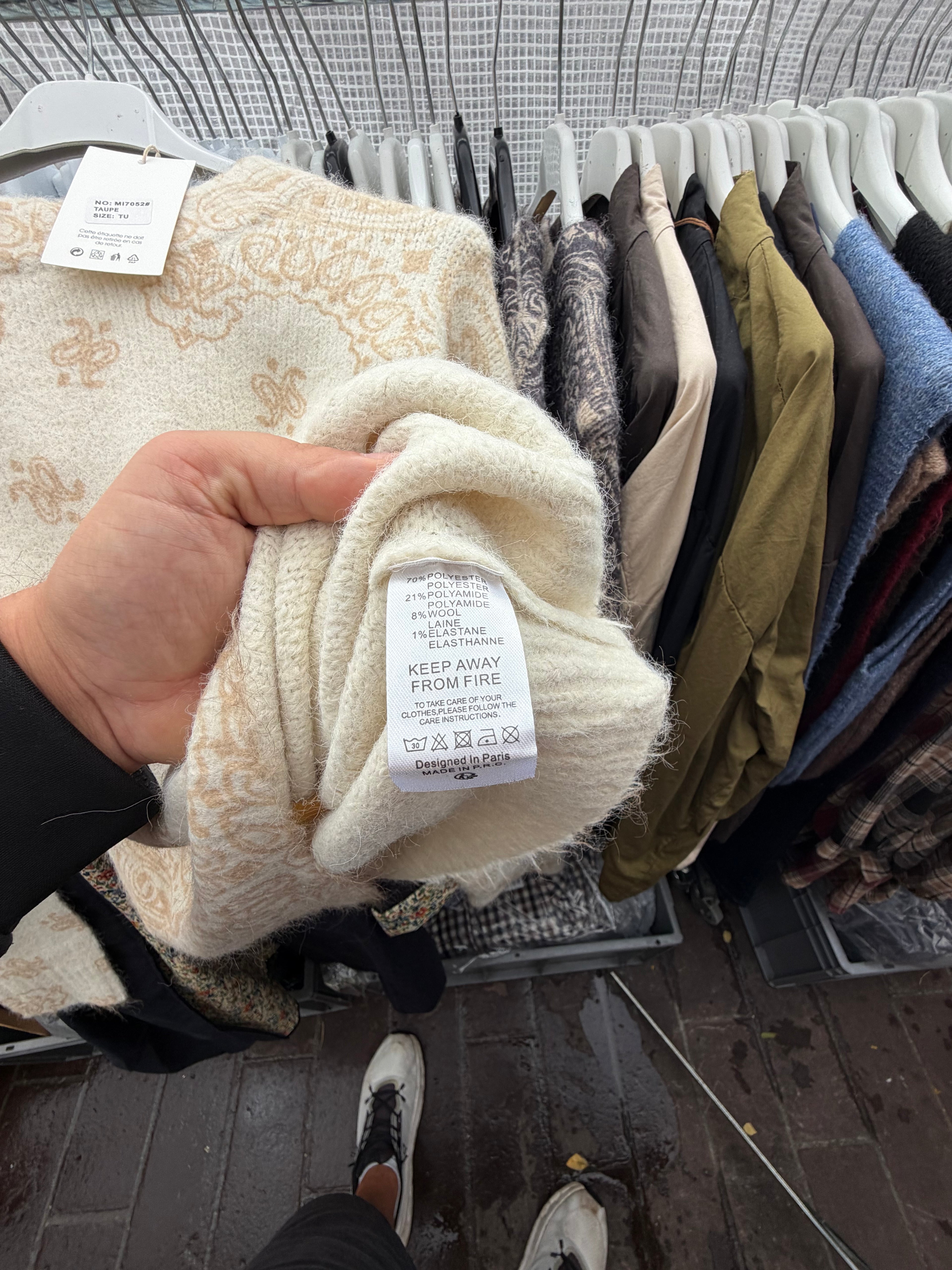 Pull façon kujten taille unique