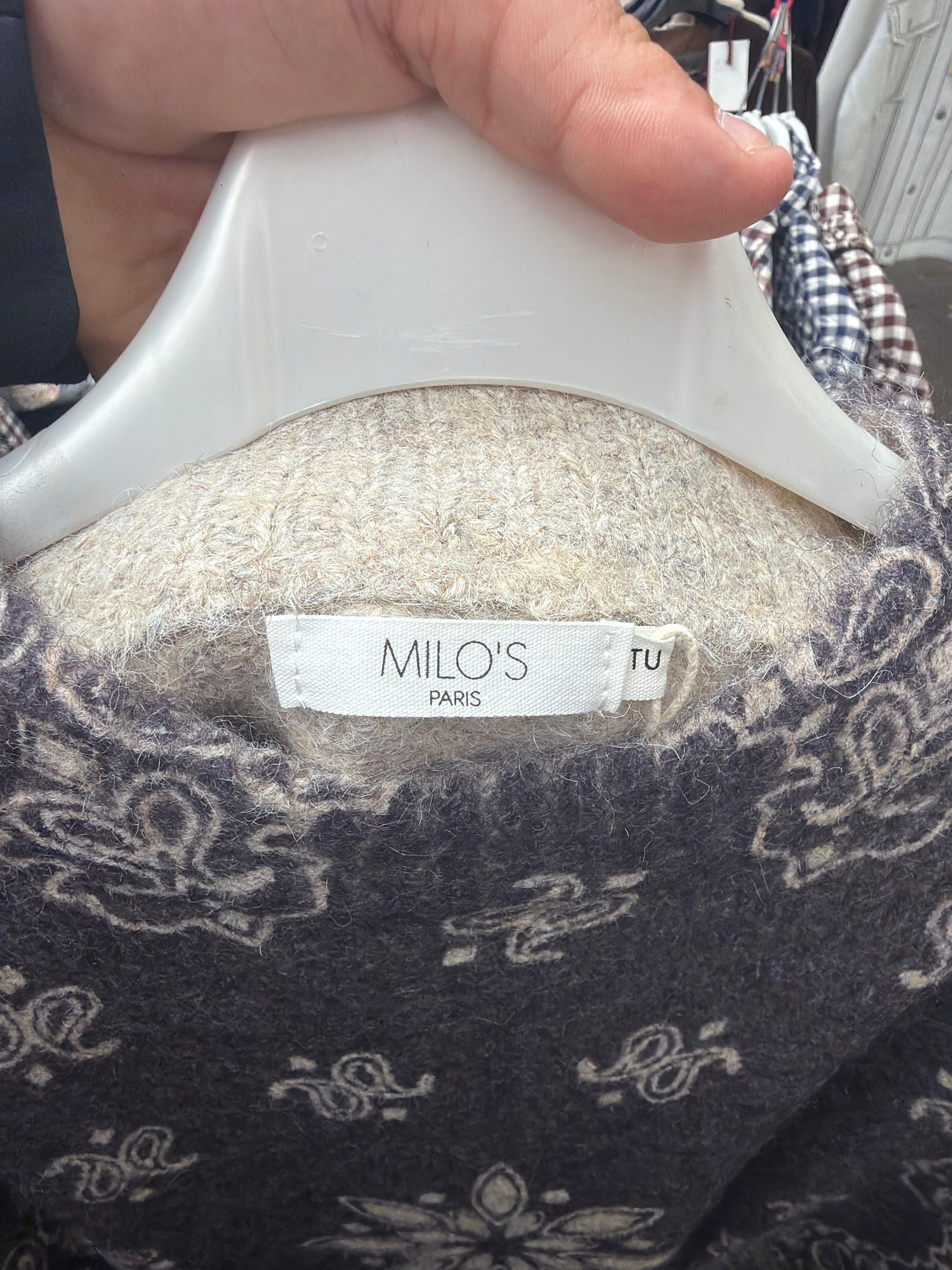 Pull façon kujten taille unique